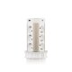 Блок розеток 17 (12 секций и USB type A+C) беспроводная зарядка Mebax 00-00002600