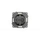 Розетка с заземлением и защитой от детей ELBI Zena Vega 609-014800-243