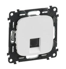 Телефонная розетка RJ11 Legrand Valena Allure белая 753738