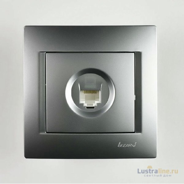 Розетка компьютерная Lezard Karina 707-4388-139