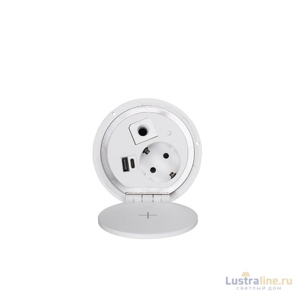 Блок розеток 51 (1 секция и 2 USB) Mebax 00-00000827