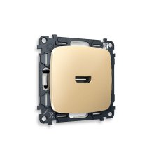 Комплект механизма розетки HDMI 2.0 40V/500mA 2.0GHz 5-18Gbit/s Ambrella Volt Omega MO614010