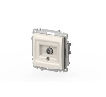 Розетка для TV с экраном (концевая) ELBI Zena Vega 609-010200-273