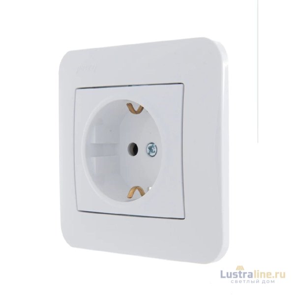 Розетка с защитой от детей Lezard Karina 707-0288-124B