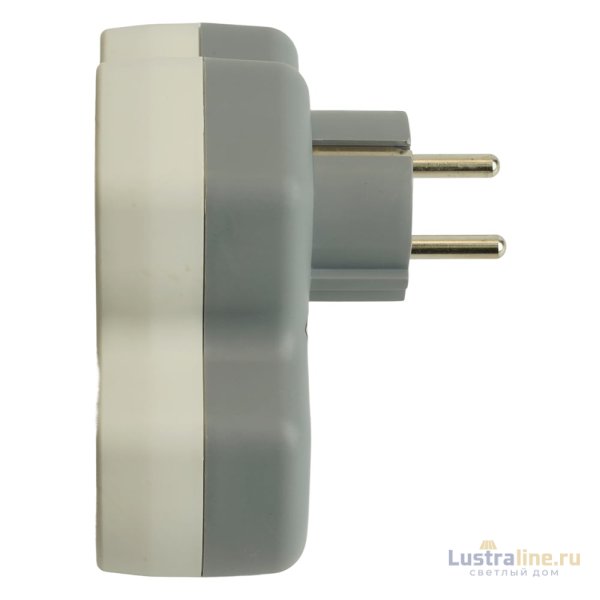 Разветвитель сетевой 2-местный с/з и USB+Type C Stekker ADP16-15-20 50071
