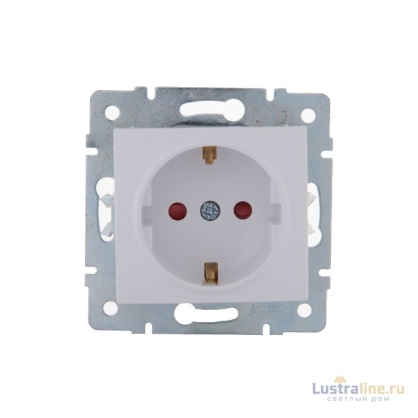 Розетка с защитой от детей Lezard Karina 707-0288-124
