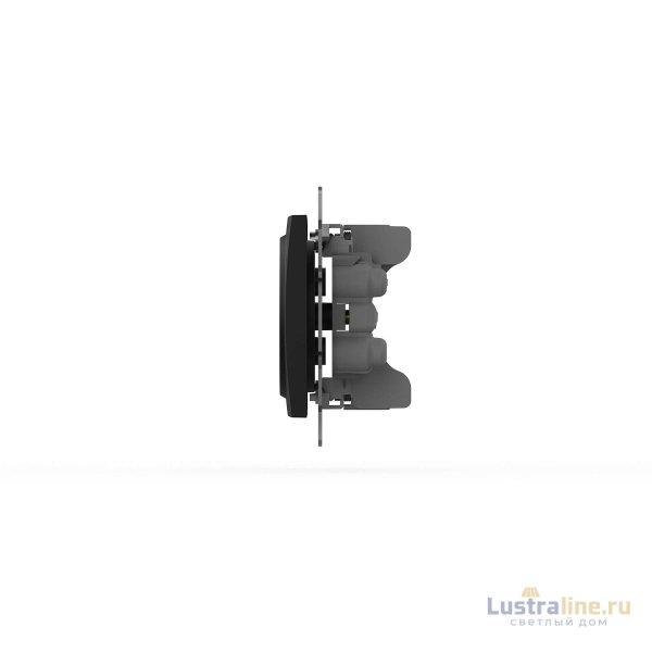 Розетка двухместная без заземления ELBI Zena Vega 609-014800-908 Розетка двухместная без заземления ELBI Zena Vega 609-014800-908