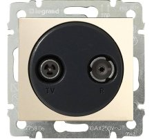 Розетка TV-R оконечная Legrand Valena слоновая кость 774333