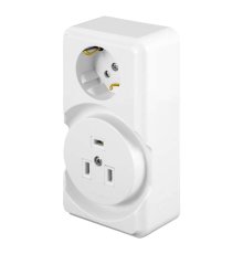 Розетка открытой установки для плит Stekker PST32-53-20 39826