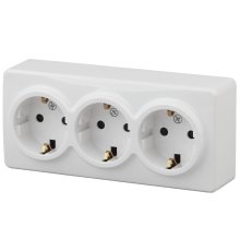 Розетка 2P+E Schuko со шторками Эра 11-2209-01 Б0020703