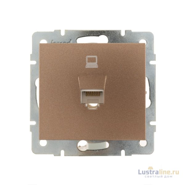 Розетка компьютерная Lezard Rain 703-3188-139