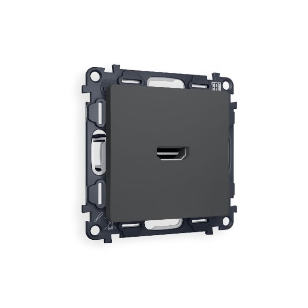 Комплект механизма розетки HDMI 2.0 40V/500mA 2.0GHz 5-18Gbit/s Ambrella Volt Alfa MA914010