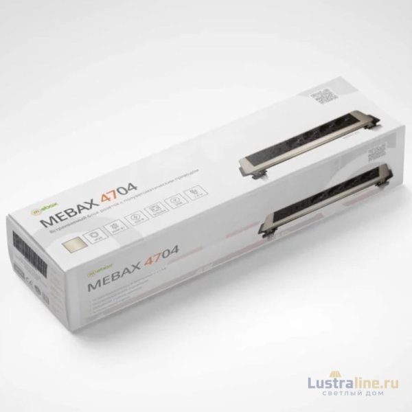 Блок розеток 47 (4 секции и 2 USB) Mebax 00-00000829