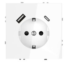 Розетка с USB, A+C Voltum S70 VLS040501