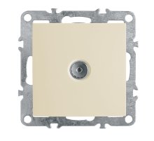 Розетка телевизионная Stekker Эрна слоновая кость PST00-9108-02 39326