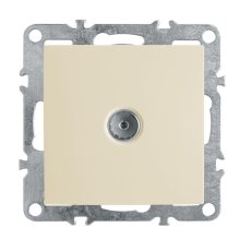 Розетка телевизионная Stekker Эрна слоновая кость PST00-9108-02 39326