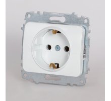 Розетка с заземлением ELBI Jazz 607-010200-217