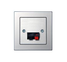 Аудио розетка одноместная Liregus Epsilon 28-184