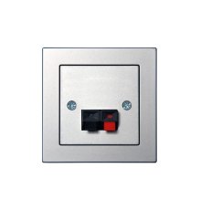 Аудио розетка одноместная Liregus Epsilon 28-184