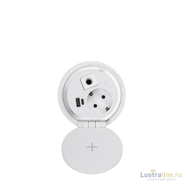 Блок розеток 51 (1 секция и 2 USB) Mebax 00-00000827