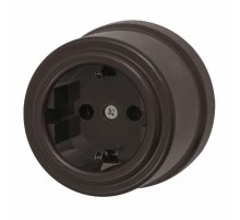 Розетка с заземляющим контактом Bironi Лизетта B1-101-22