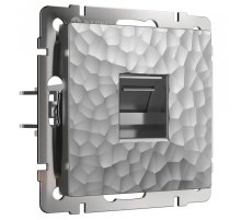Розетка Werkel Hammer серебряный 4690389163036