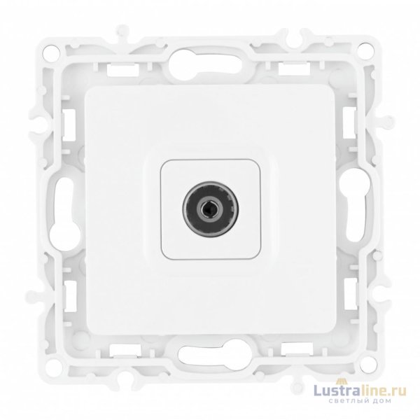 Розетка TV Arte Milano 217.43-1.white