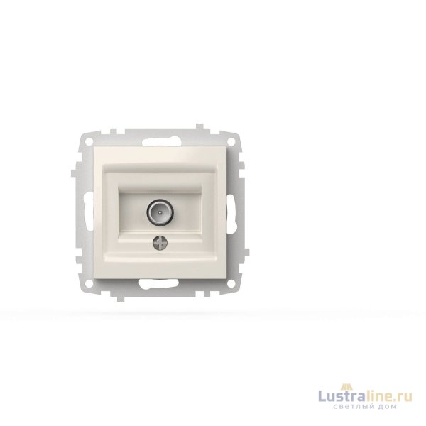 Розетка для TV с экраном (концевая) ELBI Zena Vega 609-010200-273