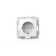 Розетка с заземлением и защитой от детей ELBI Zena Vega 609-015600-243