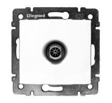 Розетка TV оконечная Legrand Valena алюминий 770130