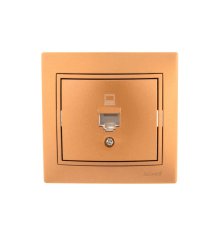 Розетка компьютерная Lezard Mira 701-1313-139
