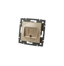 Механизм компьютерной розетки Arlight SCT-MPC1-PL-GD-V (RJ-45, CAT6) 049849