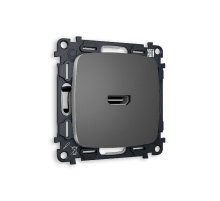 Комплект механизма розетки HDMI 2.0 40V/500mA 2.0GHz 5-18Gbit/s Ambrella Volt Omega MO664010