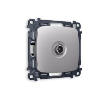 Комплект механизма TV розетки проходной 5-1000 MHz 4dB Ambrella Volt Omega MO513030