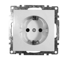 Розетка 1-местная Stekker GLS16-7110-01 250В 16А с защитной шторкой 39304