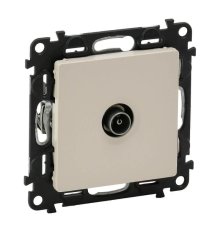 Розетка TV оконечная Legrand Valena Life слоновая кость 753560