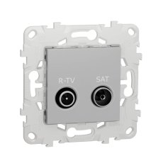 Розетка R-TV/SAT оконечная Schneider Electric Unica New NU545530