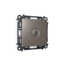 Комплект механизма TV розетки проходной 5-1000 MHz 4dB Ambrella Volt Alfa MA643030