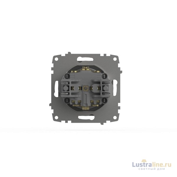 Розетка с заземлением ELBI Zena Vega 609-011000-217