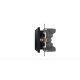 Розетка двухместная с заземлением ELBI Zena Vega 609-014800-907