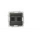 Розетка компьютерная двухместная ( Cat 6) ELBI Zena Vega 609-011100-248