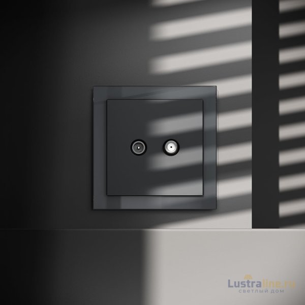 Розетка телевизионная Voltum S70 VLS060407