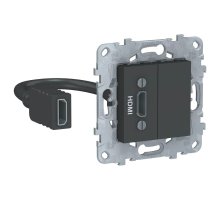 Розетка компьютерная HDMI Schneider Electric Unica New NU543054