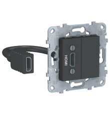 Розетка компьютерная HDMI Schneider Electric Unica New NU543054