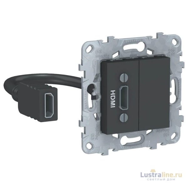 Розетка компьютерная HDMI Schneider Electric Unica New NU543054