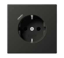 Розетка 2K+З USB Typ C Jung AL1520-18CAN