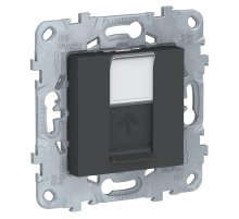 Розетка компьютерная RJ45 Schneider Electric Unica New Cat. 5е UTP NU541154