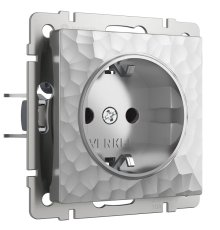 Розетка Werkel Hammer серебряный 4690389162800