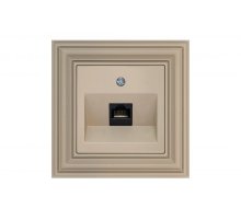 Розетка компьютерная Liregus Retro 29-136