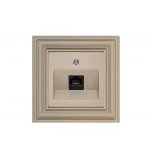 Розетка компьютерная Liregus Retro 29-136